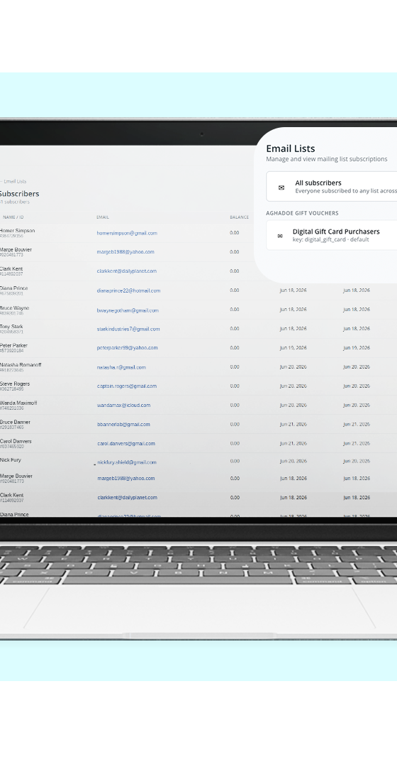 FaciliPay customer management and CRM dashboard with customer analytics.