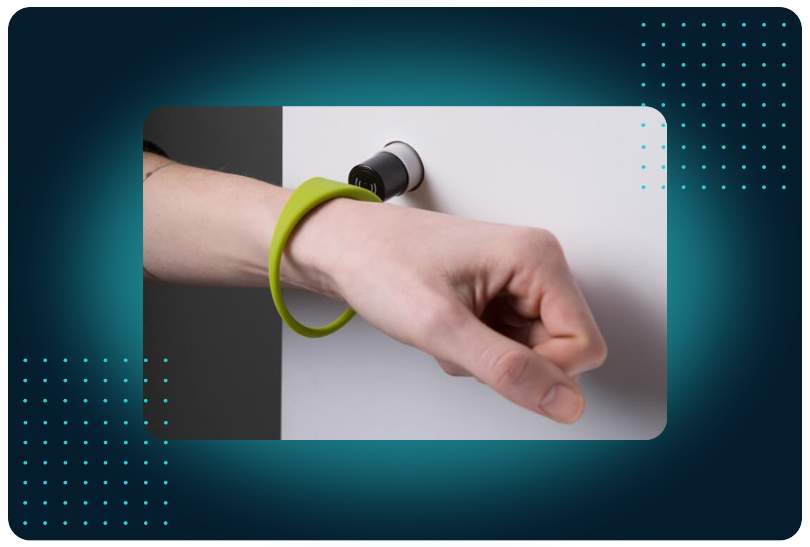 Facilipay powers wearable wristbands for keyless door access, making entry fast, secure, and hands-free.