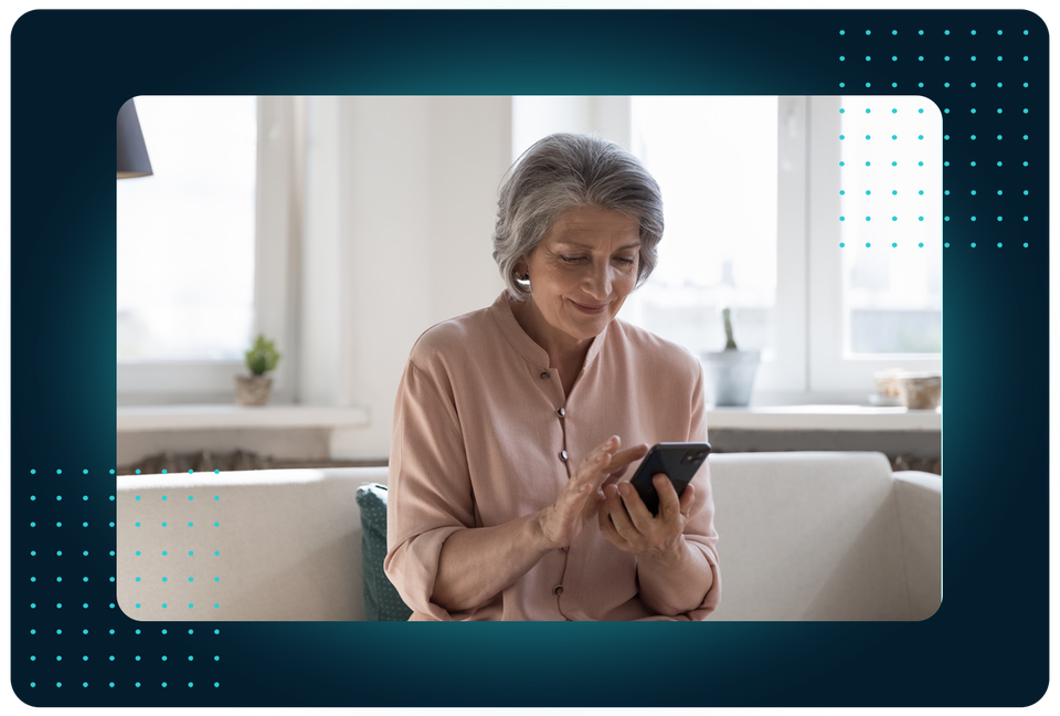 Simple, intuitive mobile app design makes it easy for customers of every age to manage payments, rewards, and orders on the go.
