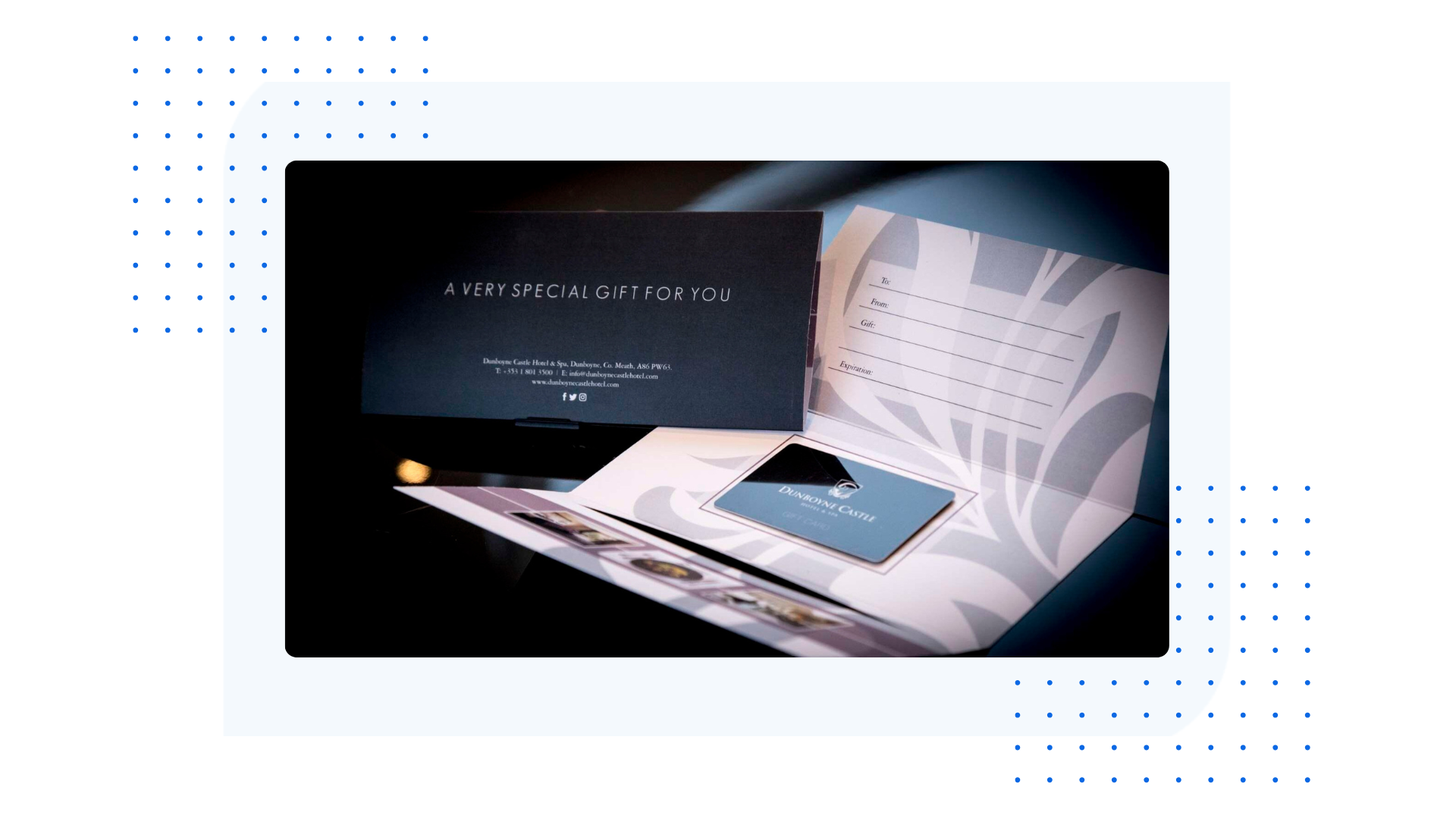 Branded physical gift card designs