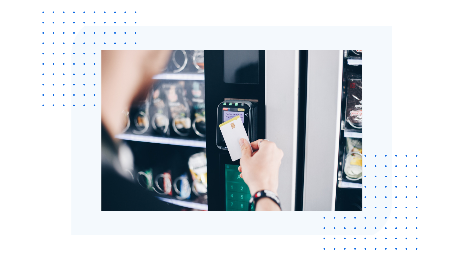 Cashless vending at recreation
