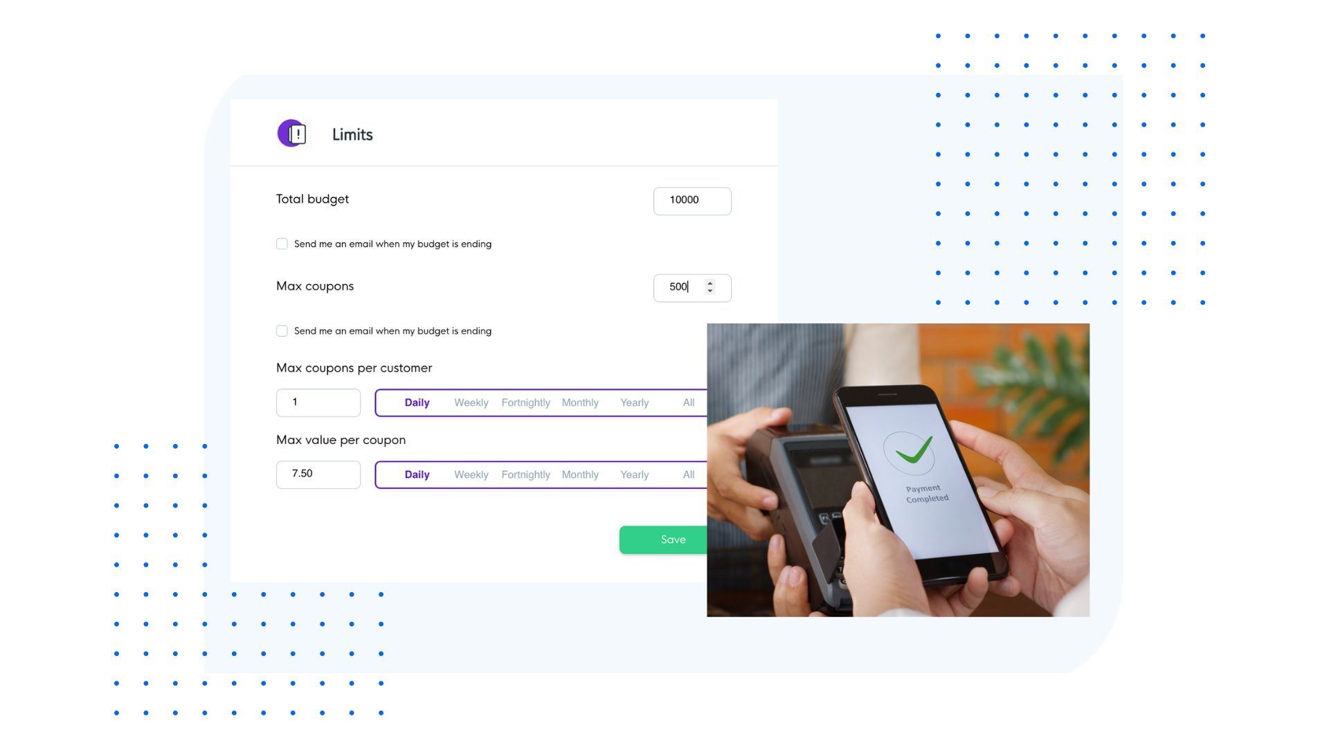 Targeted voucher management for customer loyalty incentives