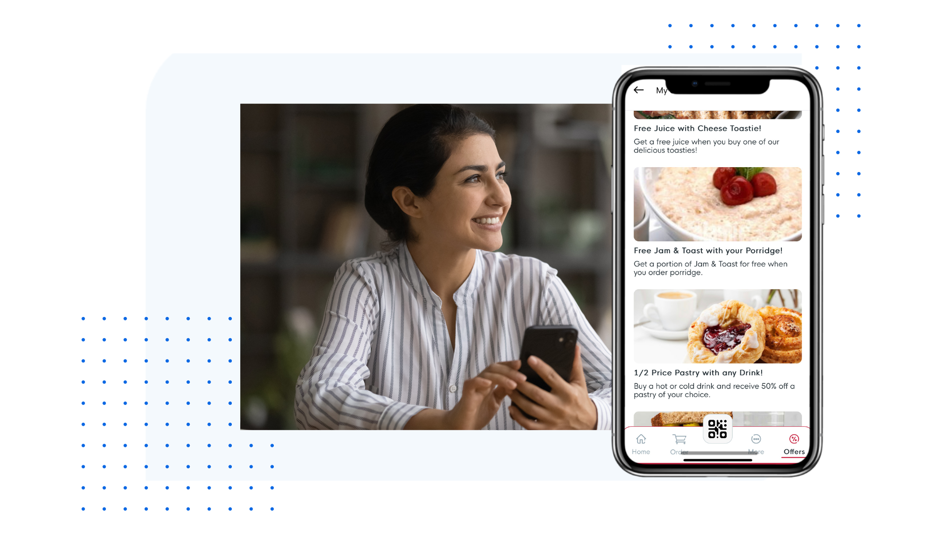 Digital offers displayed in app