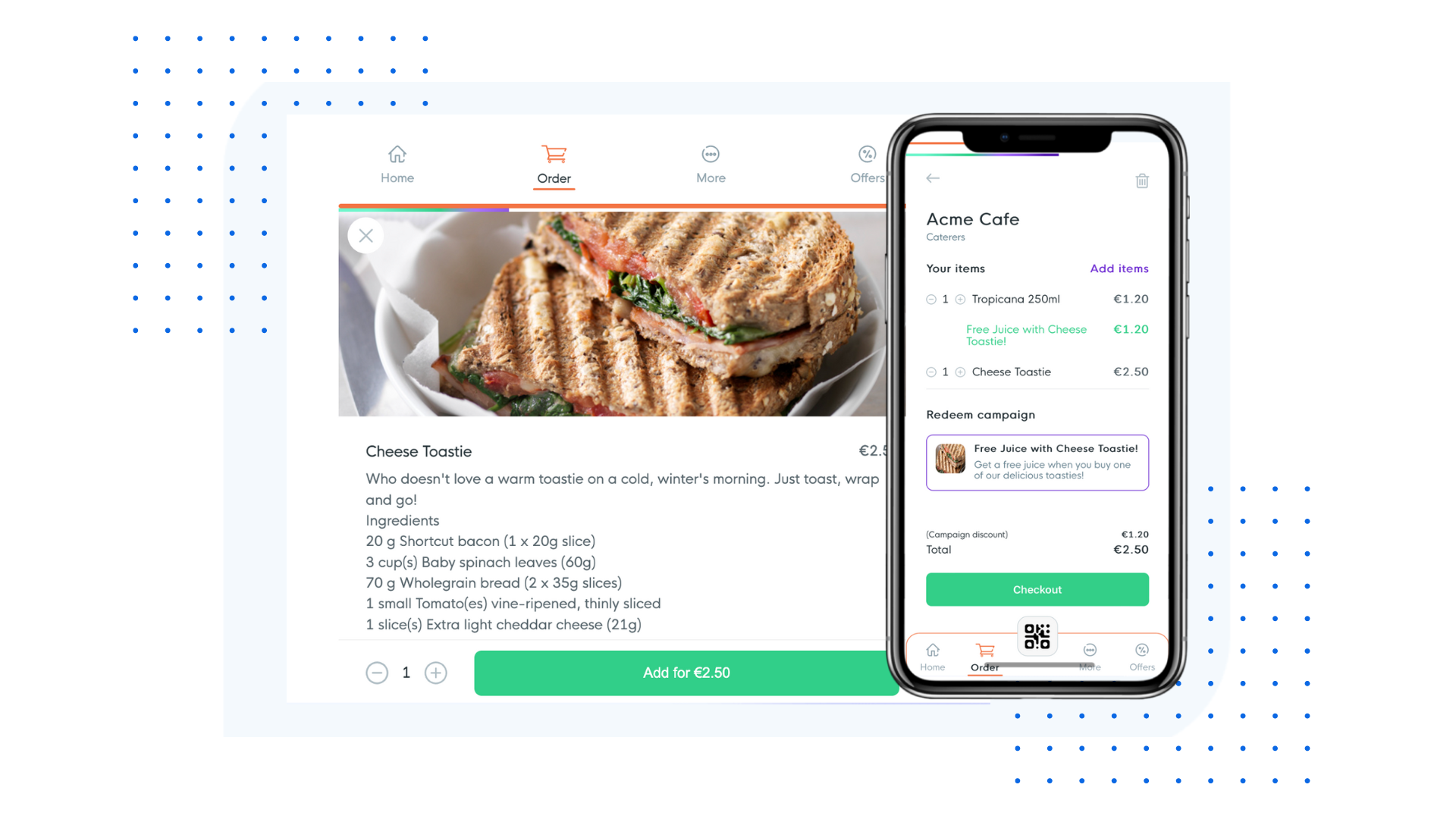 Desktop ordering portal