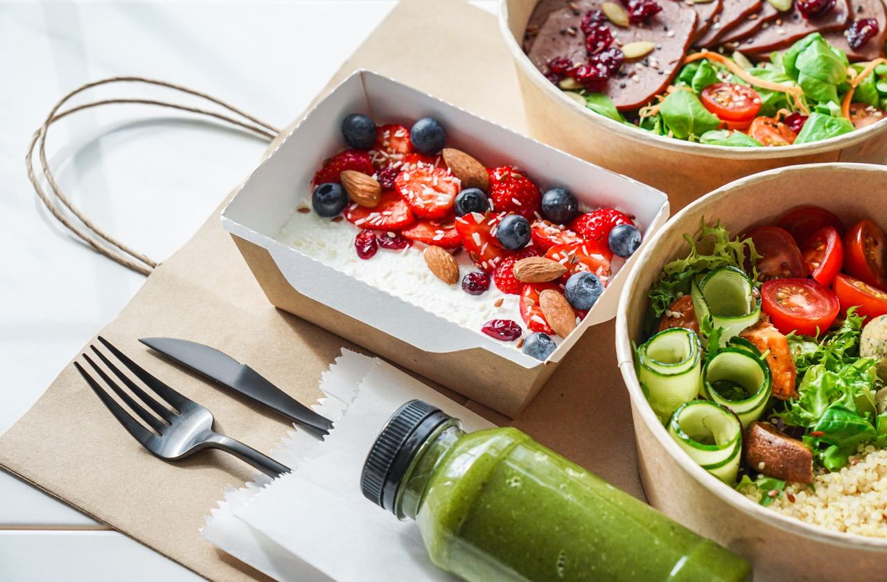 Healthy meal ordering and delivery